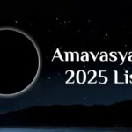amavasya august 2025